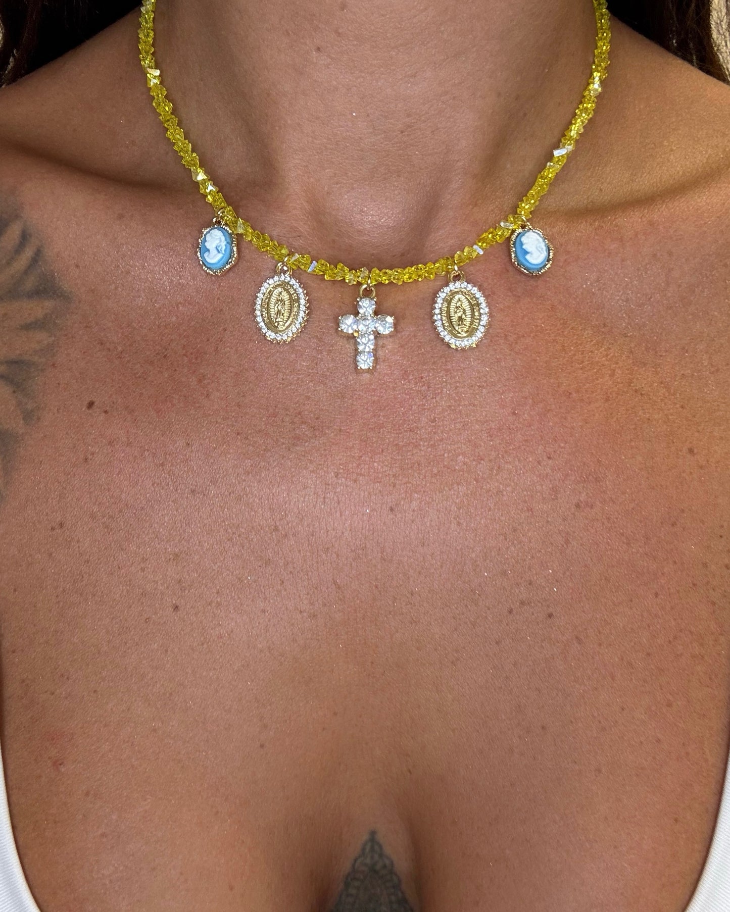 Collana Monique 5 charms π